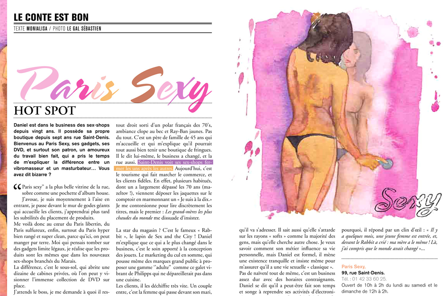 editorial for le bonbon
